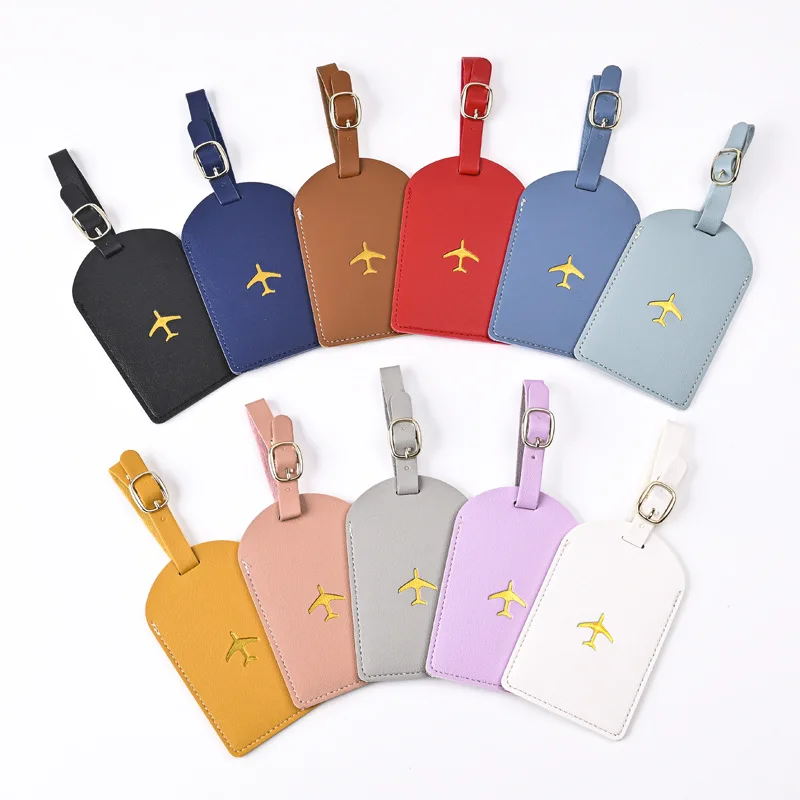 Travel Accessories List - 1pc Thicken PU Hot Stamping Aircraft