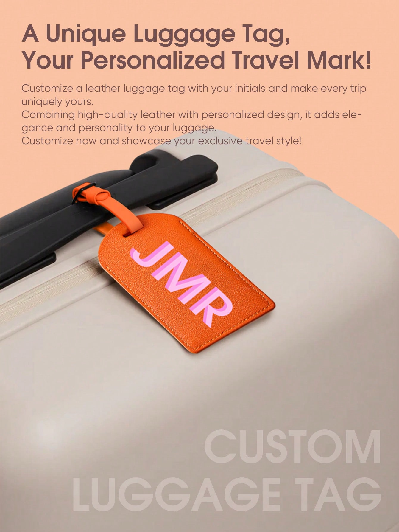 Personalized Initial Luggage T - огляд і ціна Travel Accessories And Bags