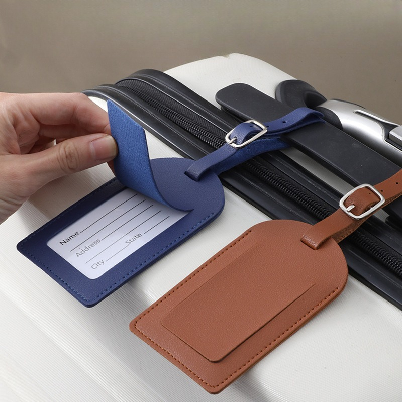 Women Men Luggage Tags PU Leat - огляд і ціна Travel Accessories List
