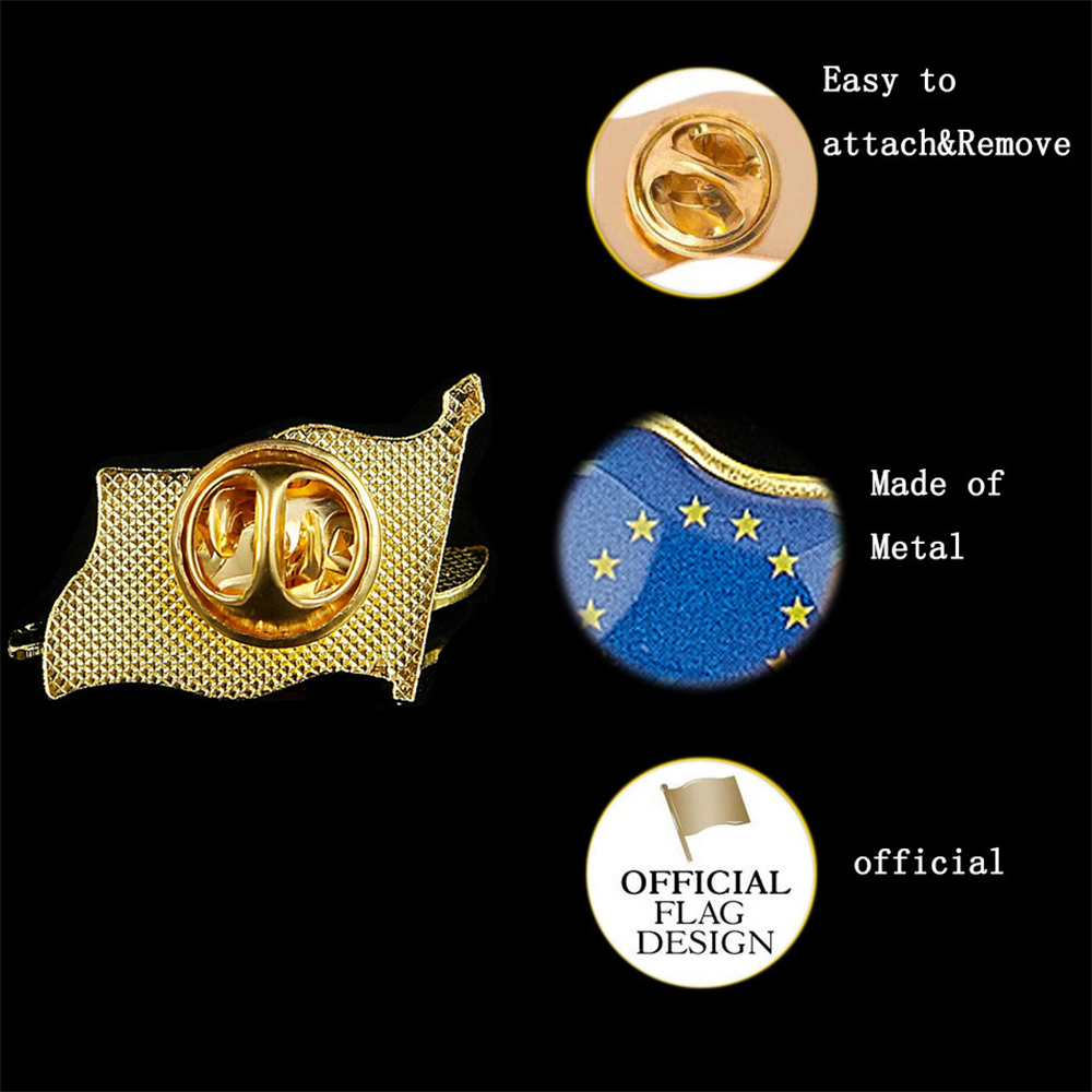 European Union Patriotism Badg - огляд і ціна Travel Accessories For Europe