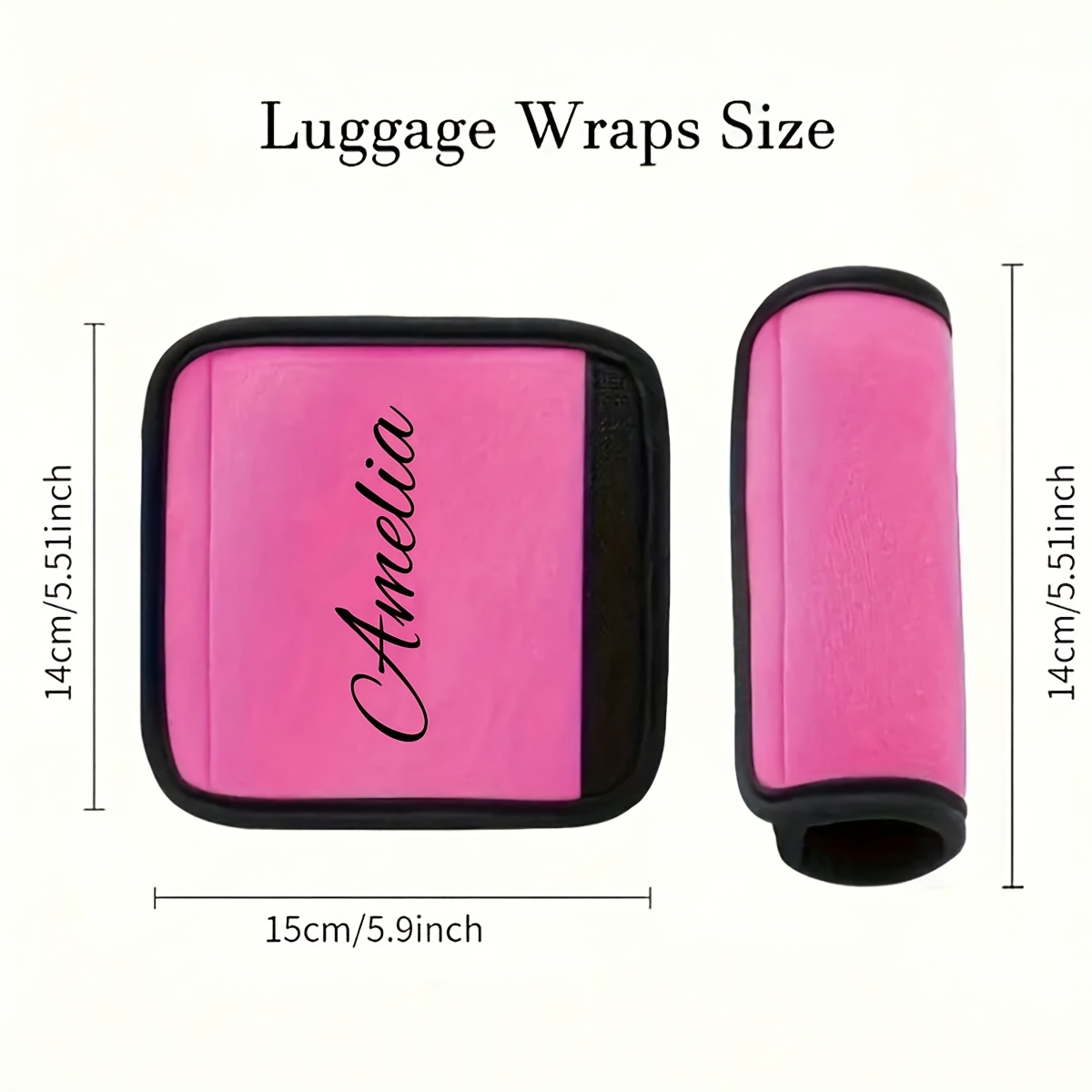 Custom Name Luggage Handle Cov - огляд і ціна Travel Accessories List