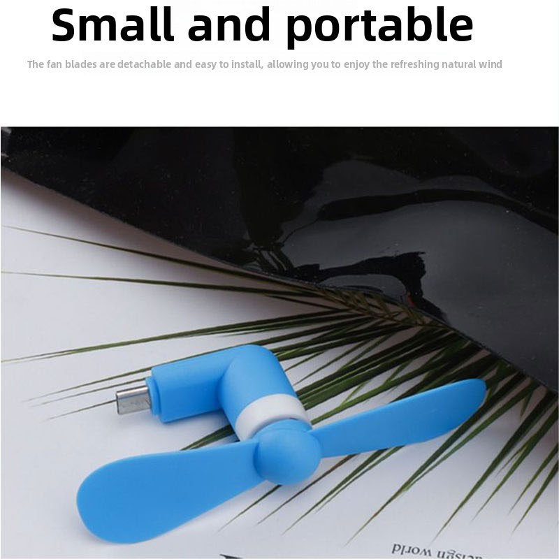 Type C Mini Phone Fan, Portabl - огляд і ціна Travel Accessories And Gadgets