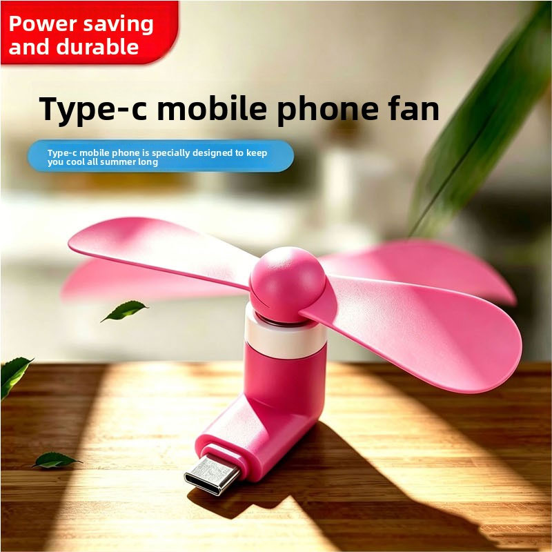 Type C Mini Phone Fan, Portabl - огляд і ціна Travel Accessories And Gadgets