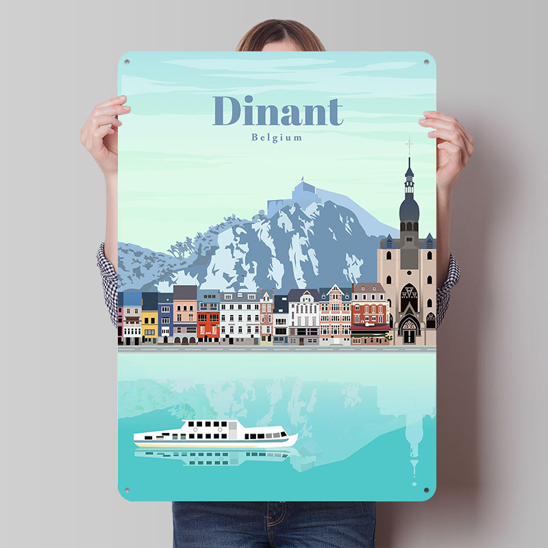 Travel to Dinant Printed Poste - огляд і ціна Travel Accessories For Europe