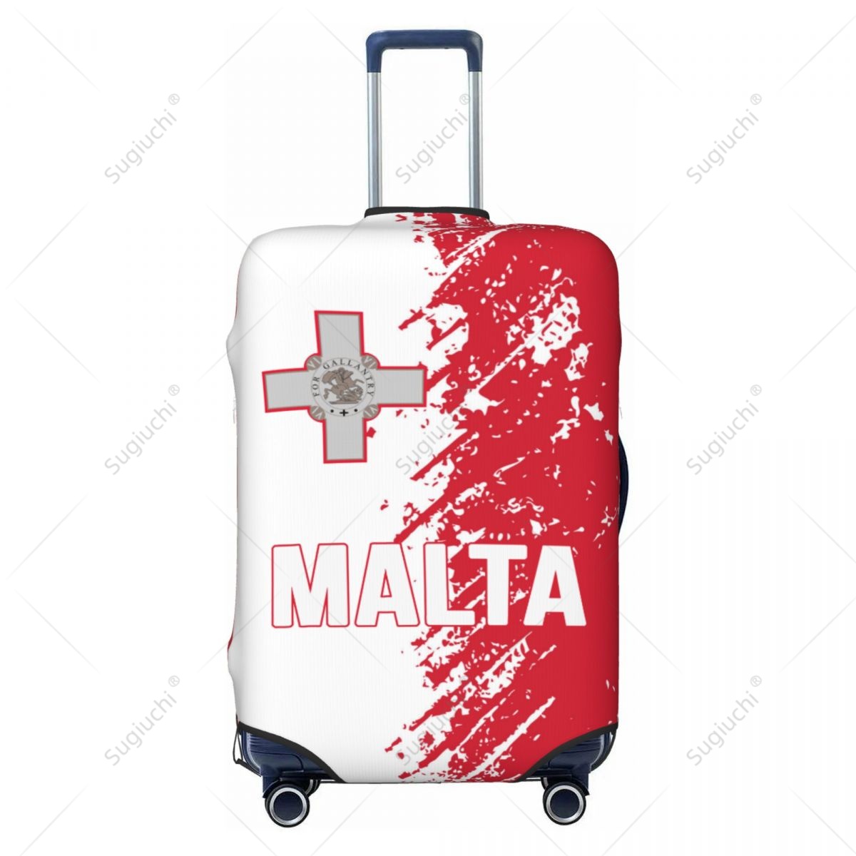 Malta Flag Luggage Cover Suitc - огляд і ціна Travel Accessories Malta