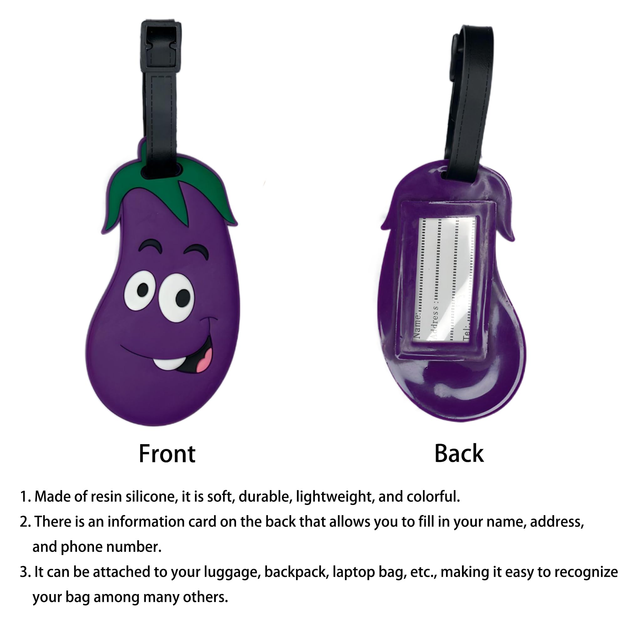 Strawberry Eggplant Carrot Pin - огляд і ціна Travel Accessories List