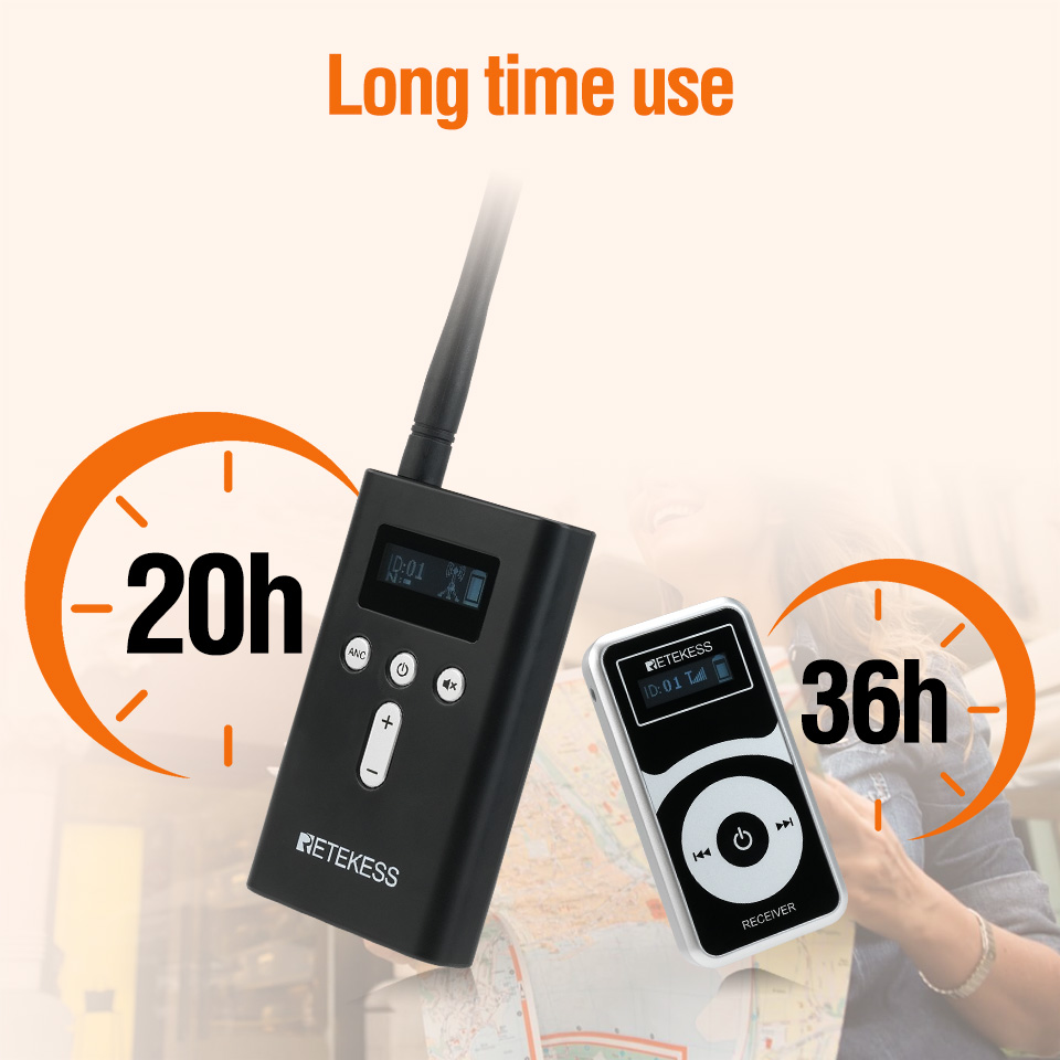 RETEKESS T130P T131P Tour Guid - огляд і ціна Travel Accessories Guide