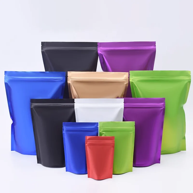 100pcs Custom Matt Finished Se - огляд і ціна Reusable Zip Bag