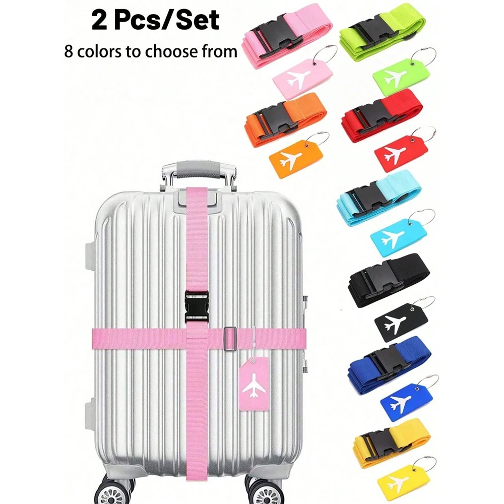 Luggage Strap Set with Luggage - огляд і ціна Travel Accessories Gift Set