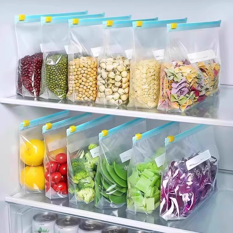 Zip Lock Food Storage Bags, Th - огляд і ціна Reusable Zip Bag