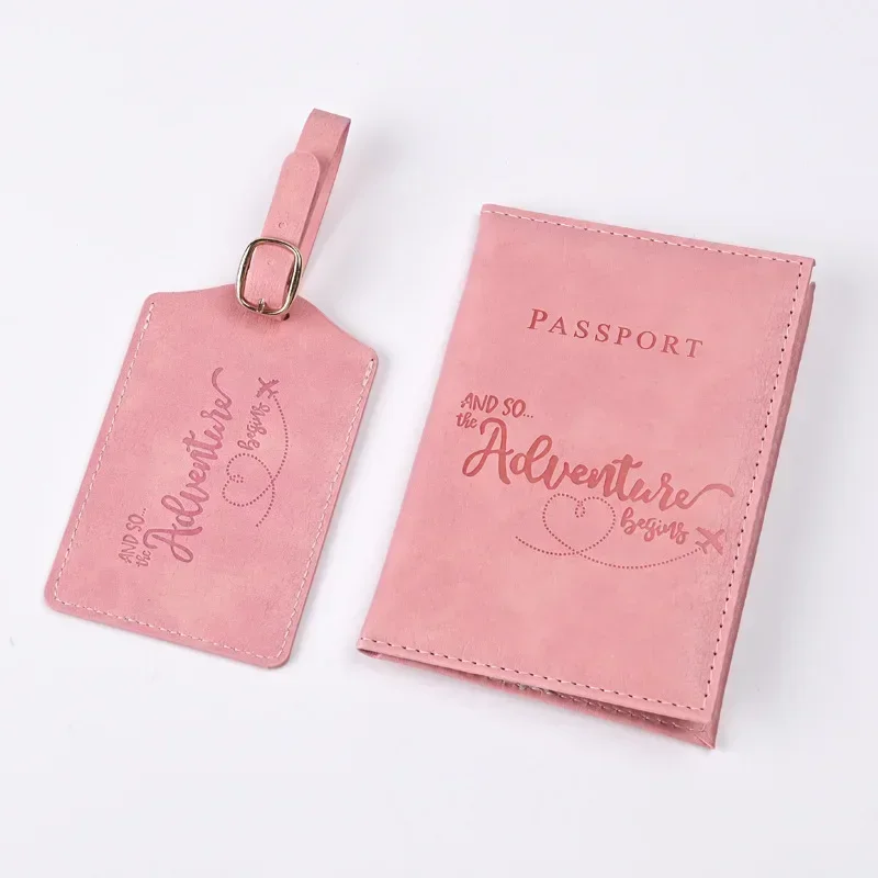 New Purple PU Leather Passport - огляд і ціна Travel Accessories Gift Set