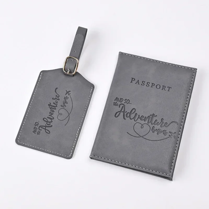 New Purple PU Leather Passport - огляд і ціна Travel Accessories Gift Set