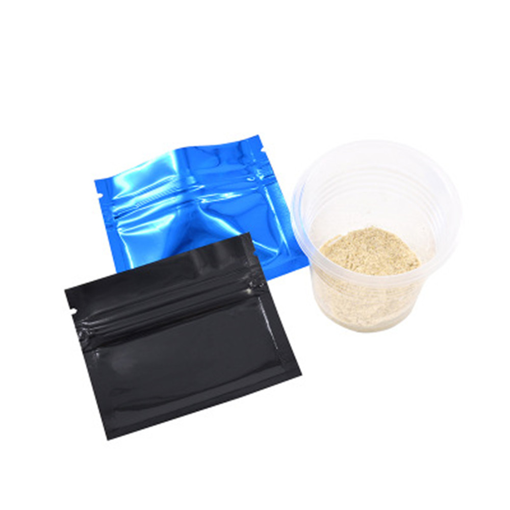 100Pcs Colorful Glossy Aluminu - огляд і ціна Reusable Zip Bag