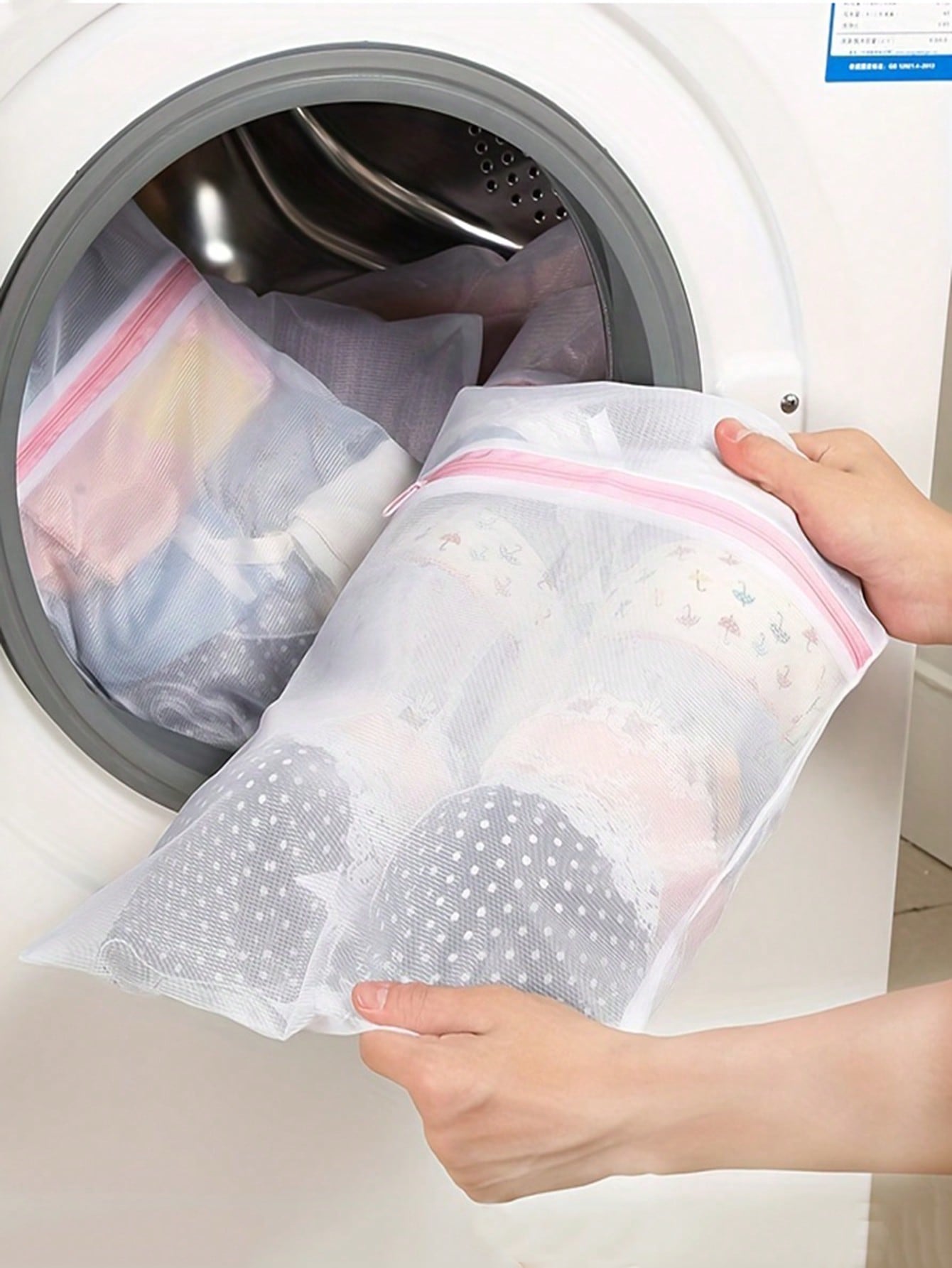 3Pcs/Set Zipped Laundry Bags R - огляд і ціна Reusable Zip Bag