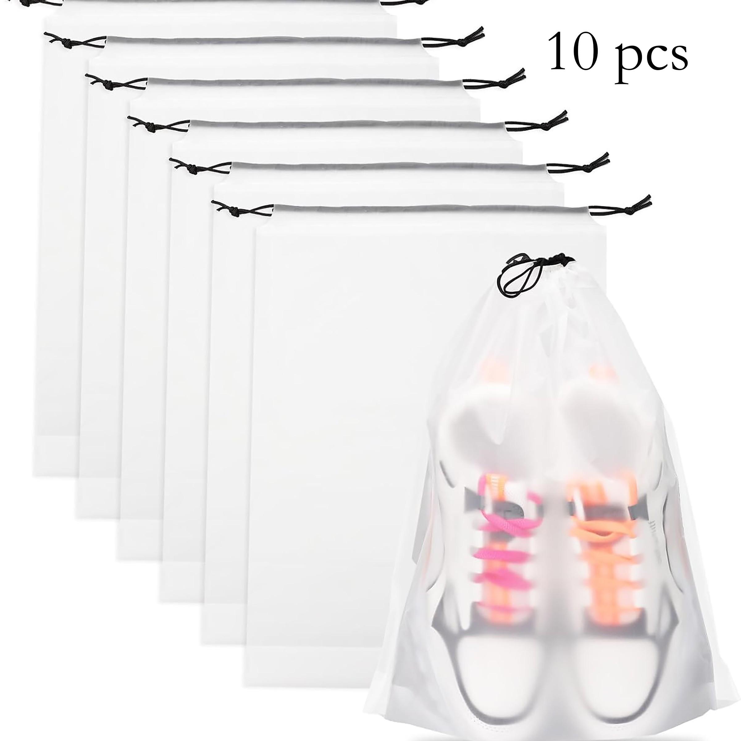 10 Pack Shoe Bags for Travel – - огляд і ціна Reusable Zip Bag