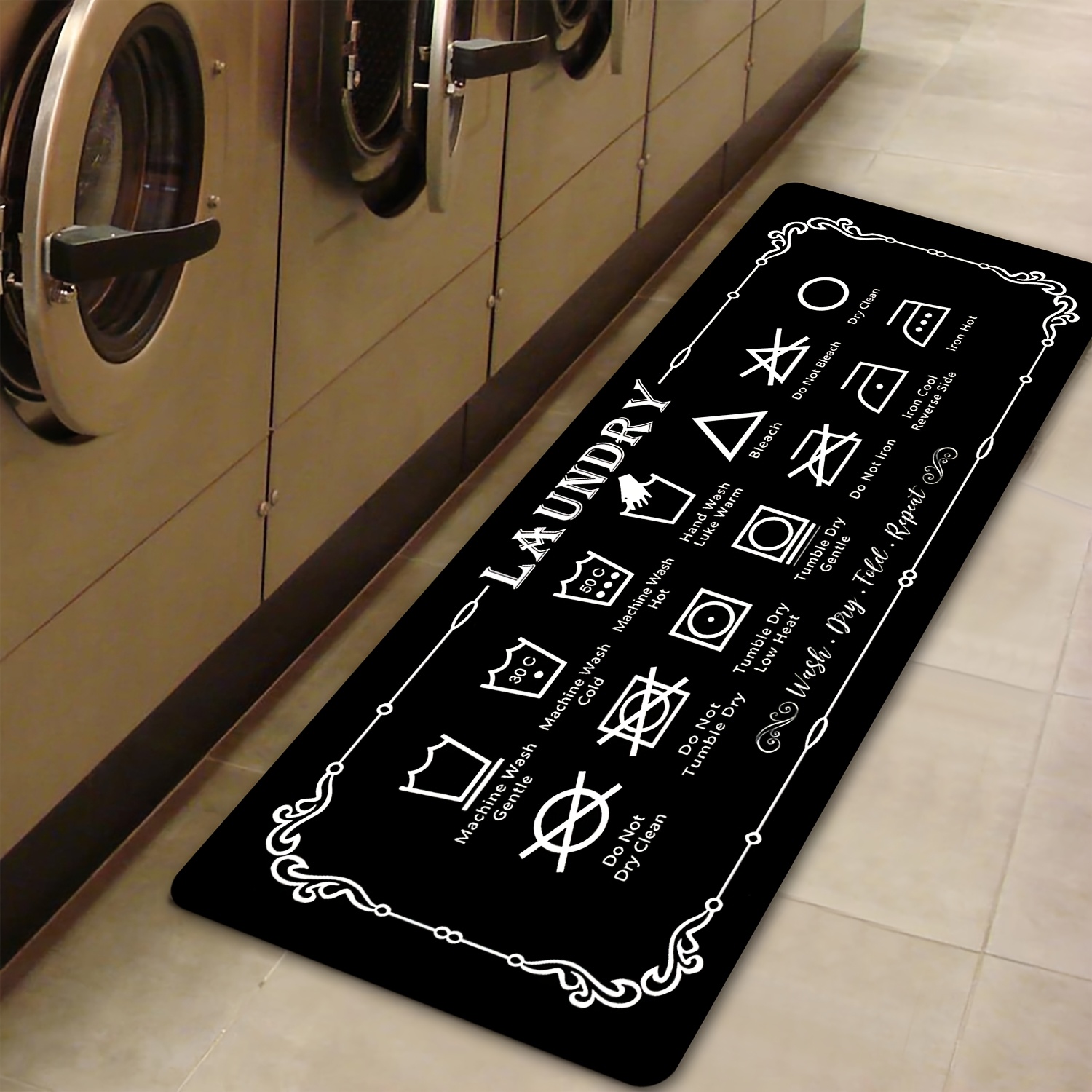 1 Piece Laundry Guide Mat - Bl - огляд і ціна Travel Accessories Guide