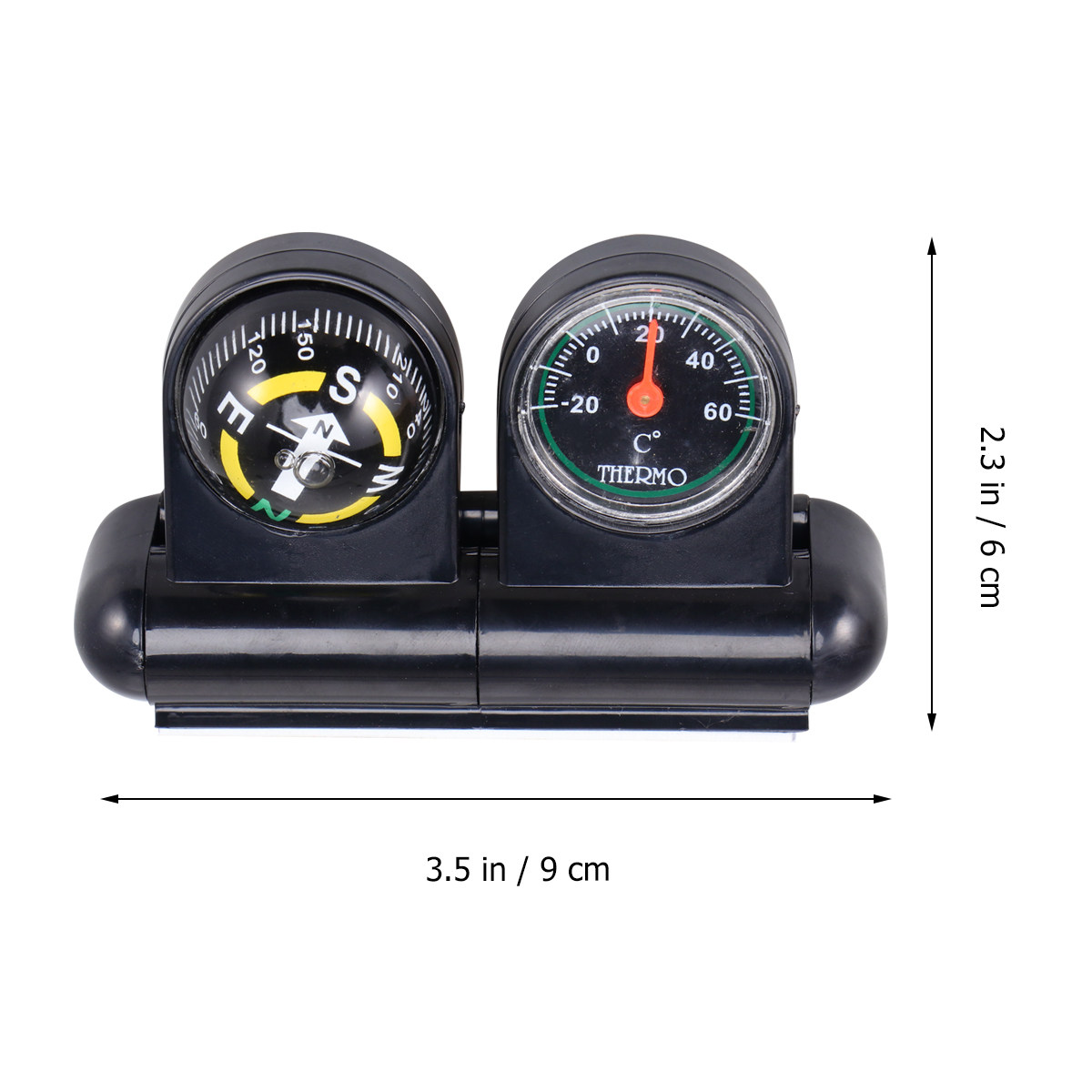 Vehicle Auto Compass Thermomet - огляд і ціна Travel Accessories Guide