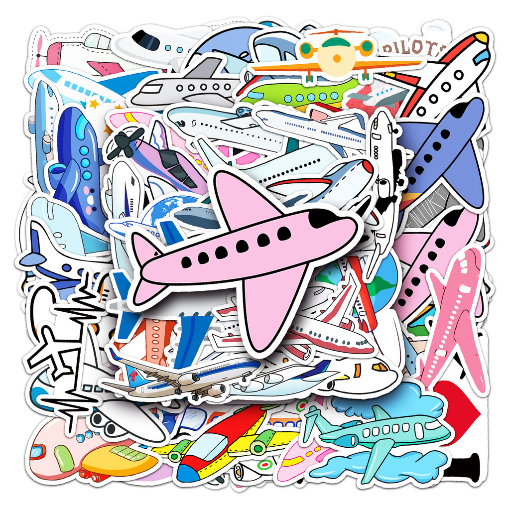 50 Charming Airplane Decals -  - огляд і ціна Travel Accessories And Gadgets
