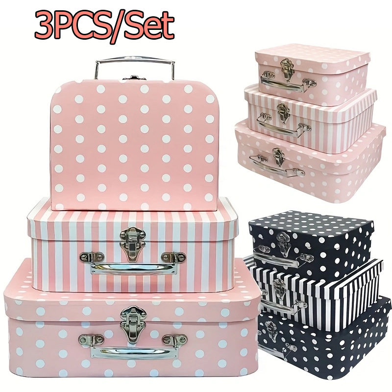 3pcs Vintage Style Cardboard B - огляд і ціна Travel Accessories Gift Set